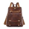 Pu Leather Women Fashion Retro Backpack