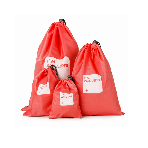Drawstring Nylon Backpack