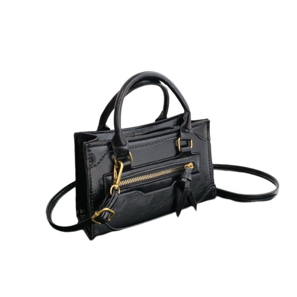 Vintage leisure square Crossbody bag