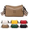 Genuine leather small crossbody bag