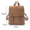 PU Leather Stylish Small Backpack Bag for Women