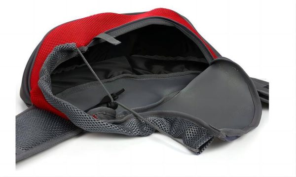 Portable crossbody shoulder breathable mesh outdoor bag