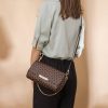 PU Leather Fashion Women Shoulder Chain Crossbody Bag