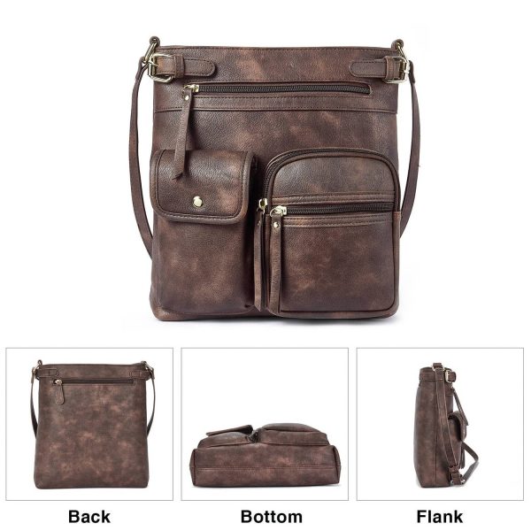 Genuine Leather Crossbody Bags for Women