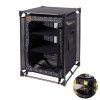 Aluminium alloy outdoor folding storage rack