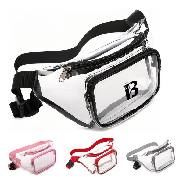 Fashion PVC Clear Fanny Pack Belt Bag
