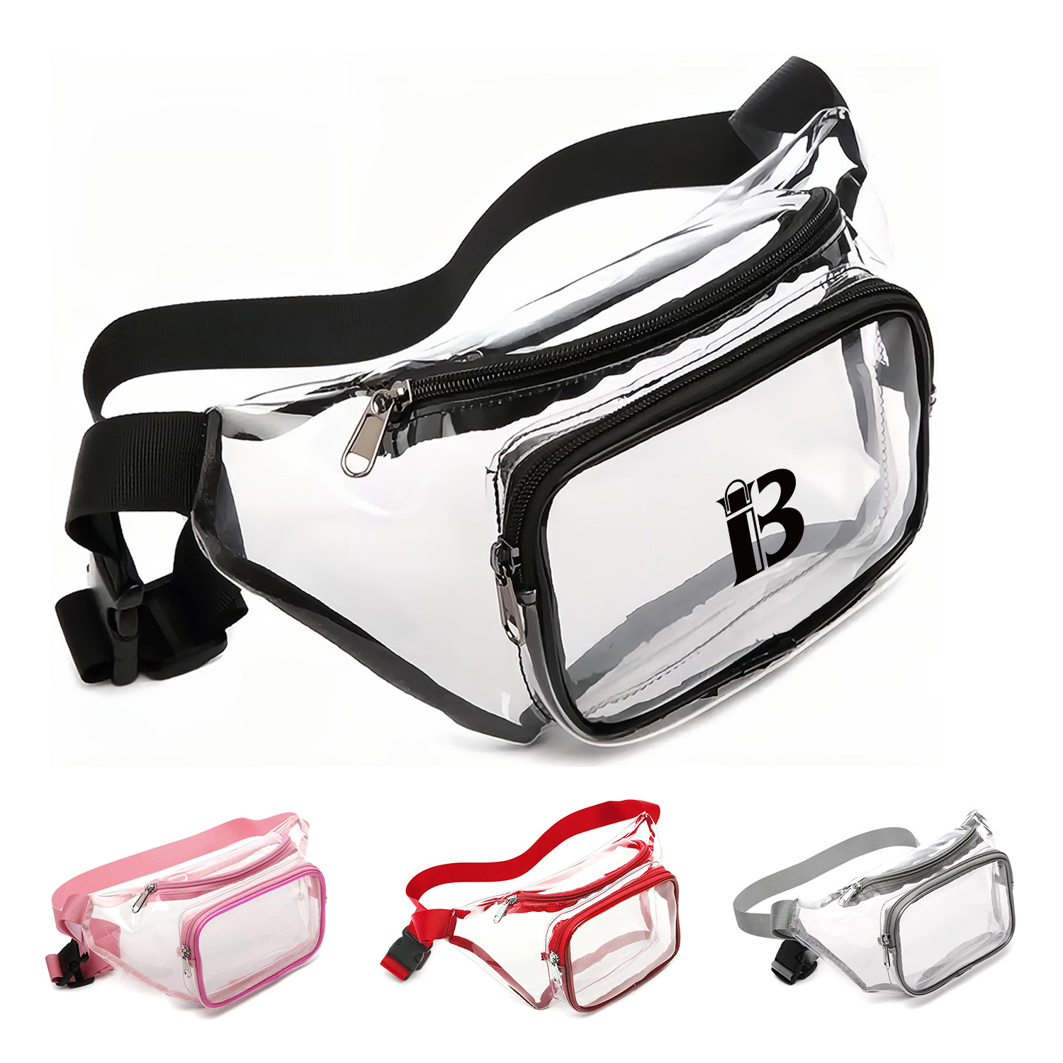 Fashion PVC Clear Fanny Pack Belt Bag