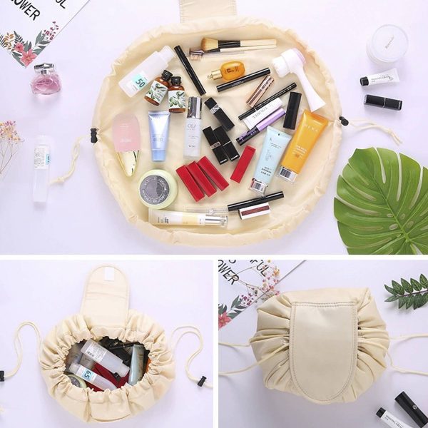 Large Capacity Oxford Drawstring Makeup Bag