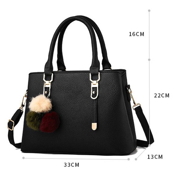 PU Leather Stylish Versatile Handbag Crossbody Bag