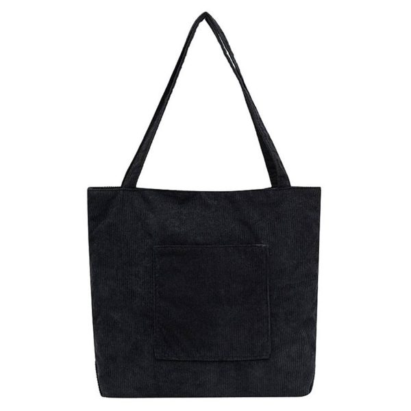 Customized Corduroy Tote Bag