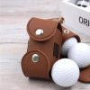 PU Leather Portable Waist Bags Sports Accessory for Golf