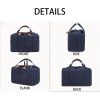 Canvas drawstring electronic accessories storage duffel bag