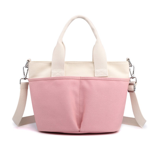 Canva Crossbody Bag Handbag With Multi Pocket