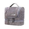 Multi functional dry wet separation makeup wash bag