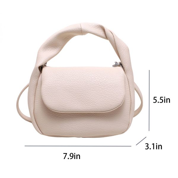 PU Leather Crossbody Bag Simple Style Customized for Women