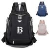 Oxford Cloth Women Fashion Travel Bag Backpack