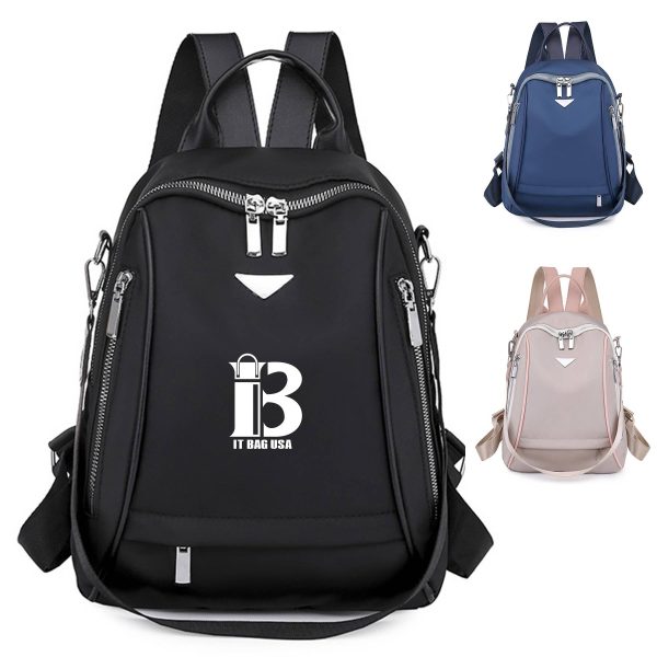 Oxford Cloth Women Fashion Travel Bag Backpack