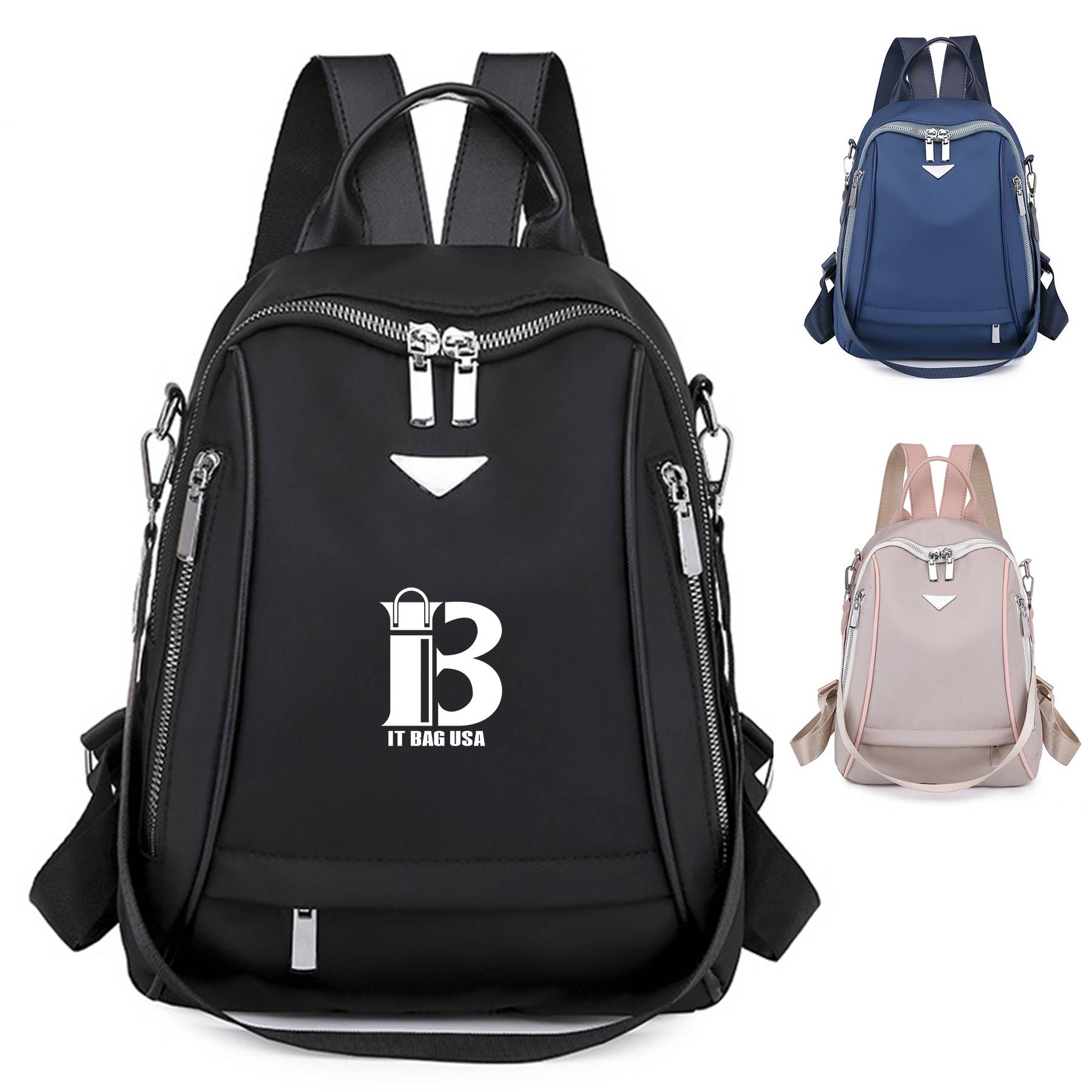 Oxford Cloth Women Fashion Travel Bag Backpack