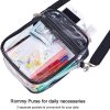 PVC Clear Crossbody Purse Bag