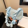 Faux Leather Shoulder Bag
