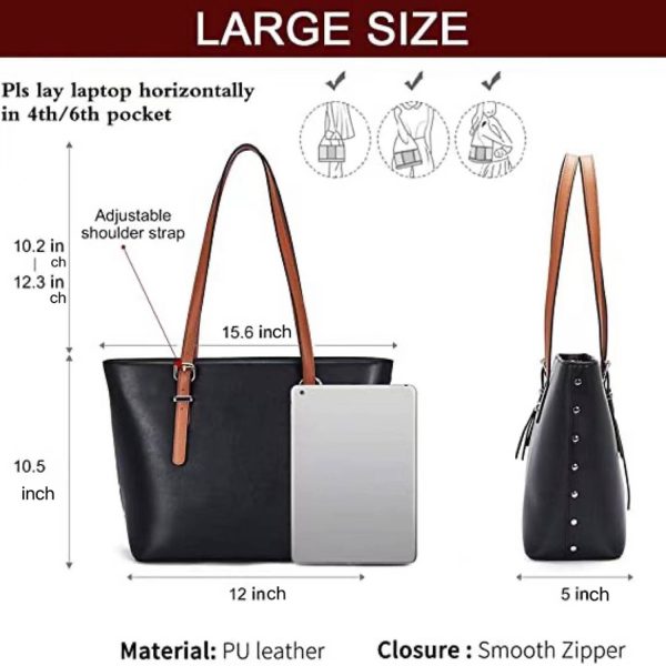 Women PU Leather Purses and Handbags