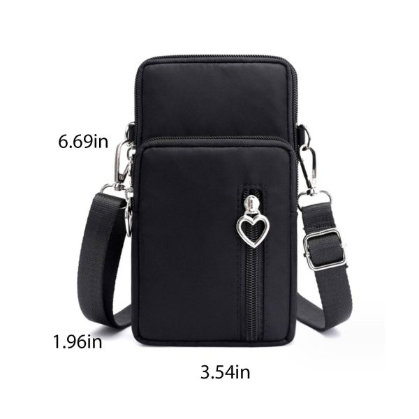 Nylon Mini Phone Crossbody Bag