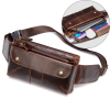 Custom Top-Layer Cowhide Leather Fanny Pack