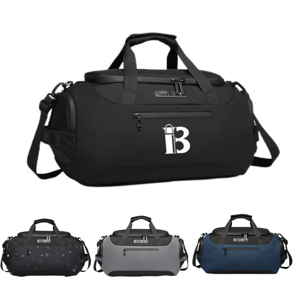 Single Shoulder Handheld Business Polyester Duffel Bag