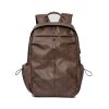 PU Leather Backpack for men
