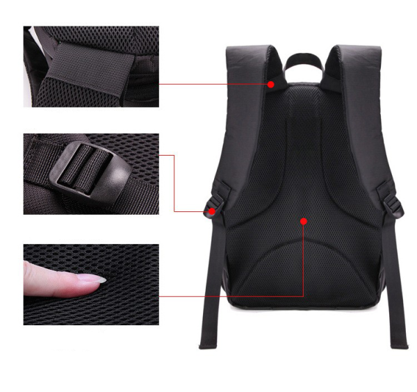 Camera Bag With Water Resistant Shockproof Partition