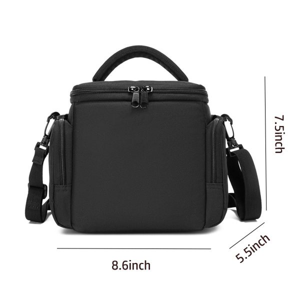 Nylon camera shoulder crossbody bag