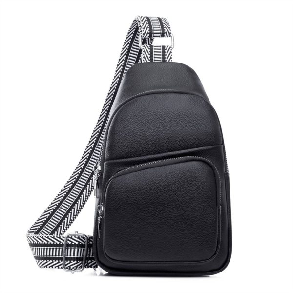 PU leather crossbody sling bag