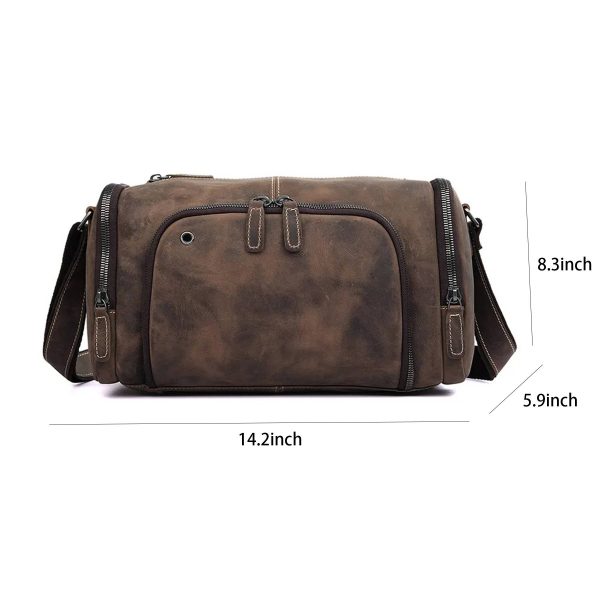 Leather Wearable Duffle bag