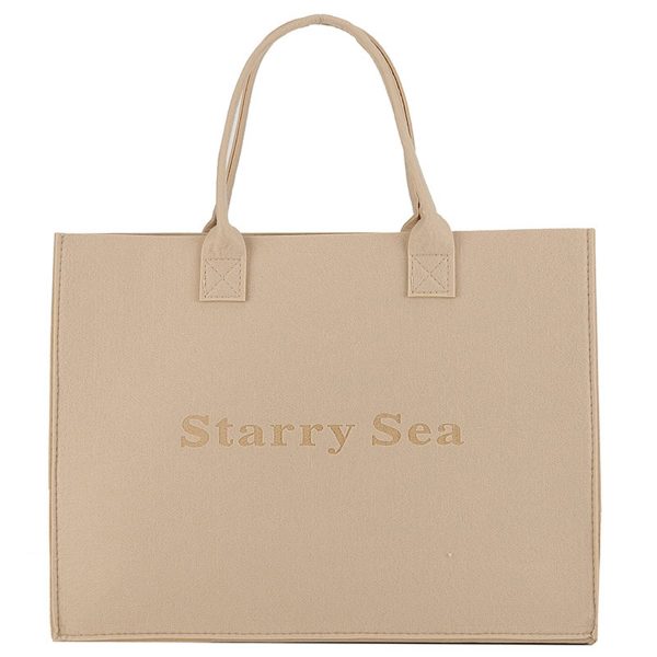Felt Tote Bags for Shopping