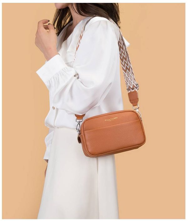 Genuine Leather Crossbody Bag for Women