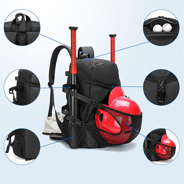 Large Capacity Baseball Backpack