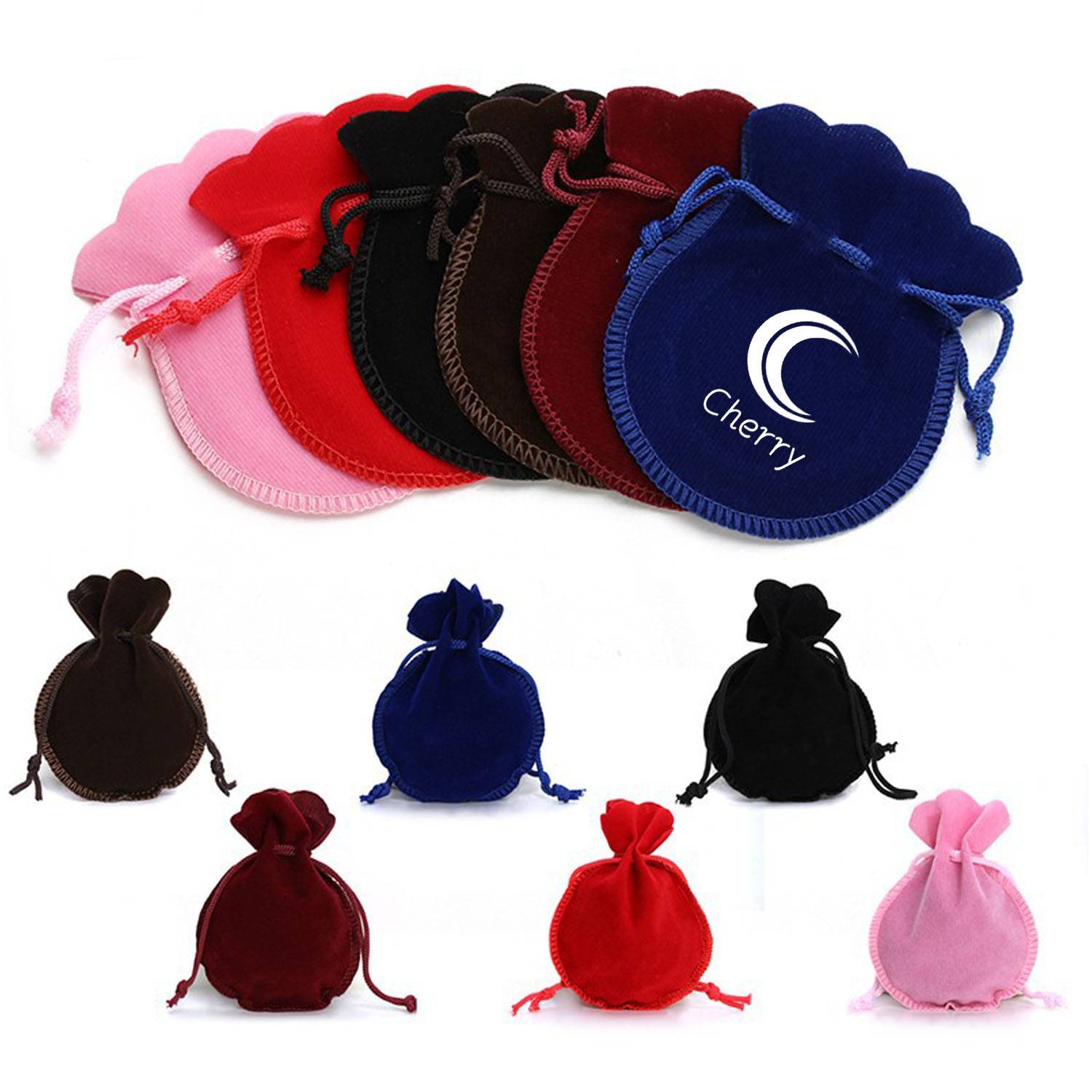 Drawstring Microfiber Jewelry Bag