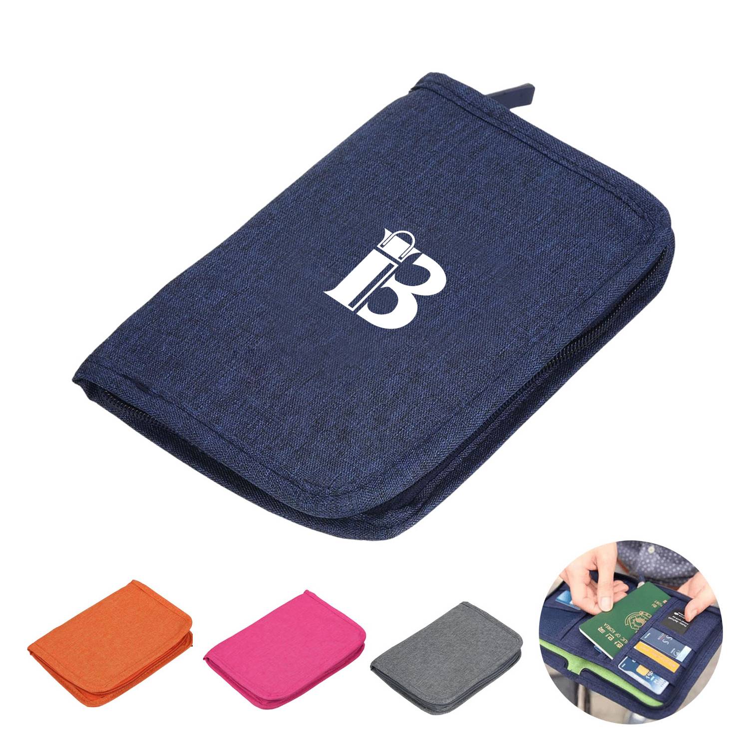 Travel Document Organizer Passport Wallet for Family