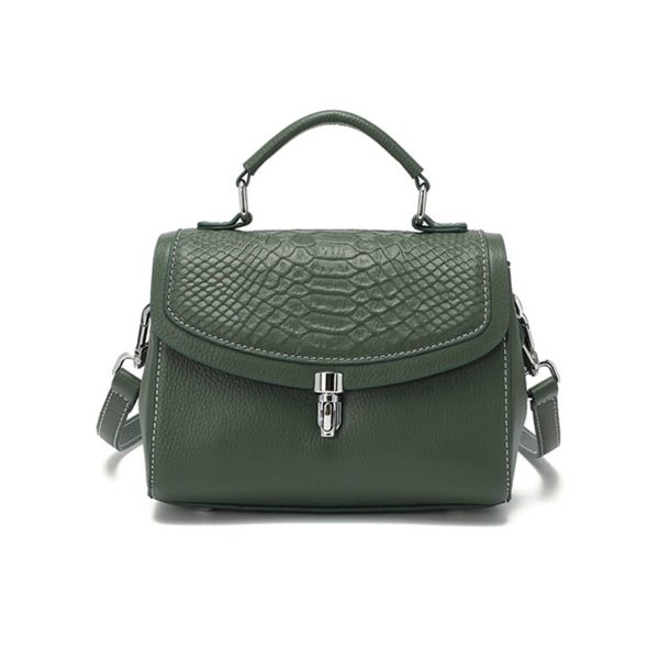 Genuine Leather Casual shoulder cross-body women's bag