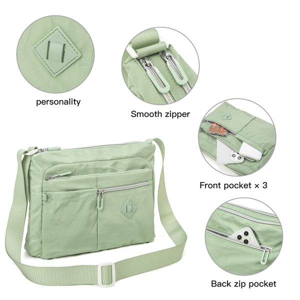 Waterproof Lightweight Casual Shoulder Crossbody Bag