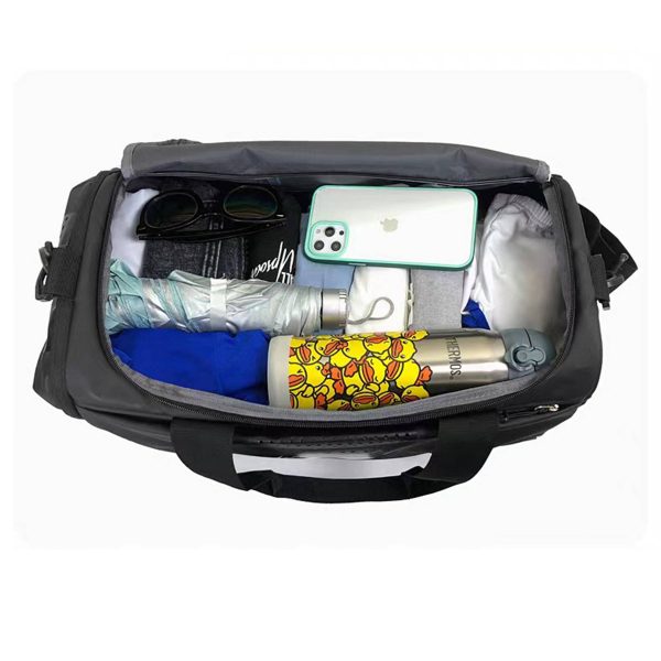 Gym Duffel Bag with Shoes Compartment and Wet Pocket