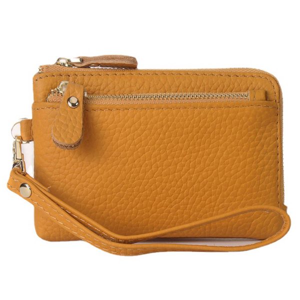 Genuine Leather Simple multi-card coin purse