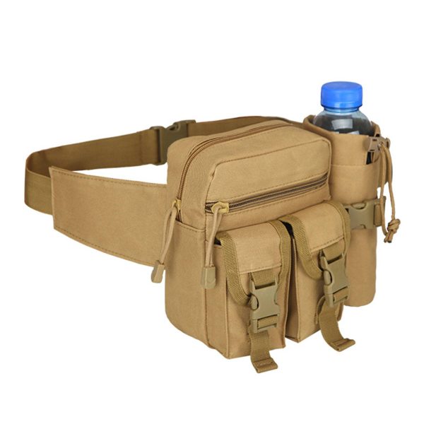 Large capacity canvas tactical waist bag Fanny Pack