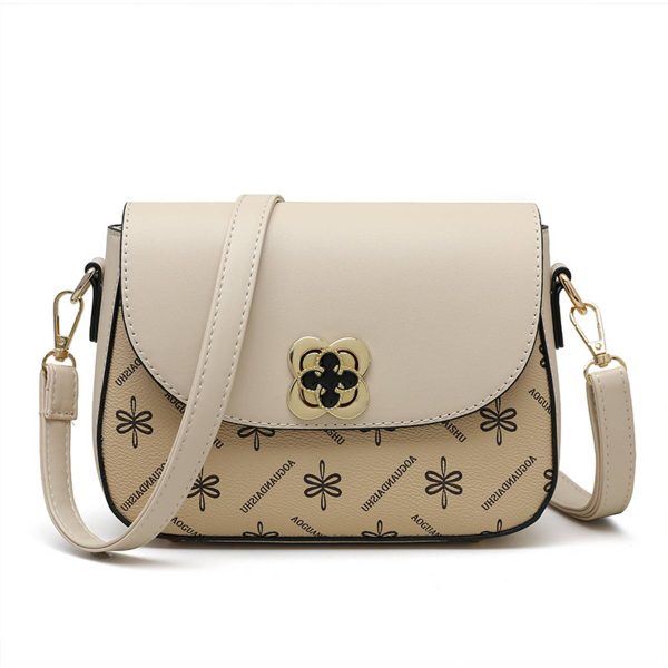 Pu Leather mini waterproof printed mobile Cross-body Bag