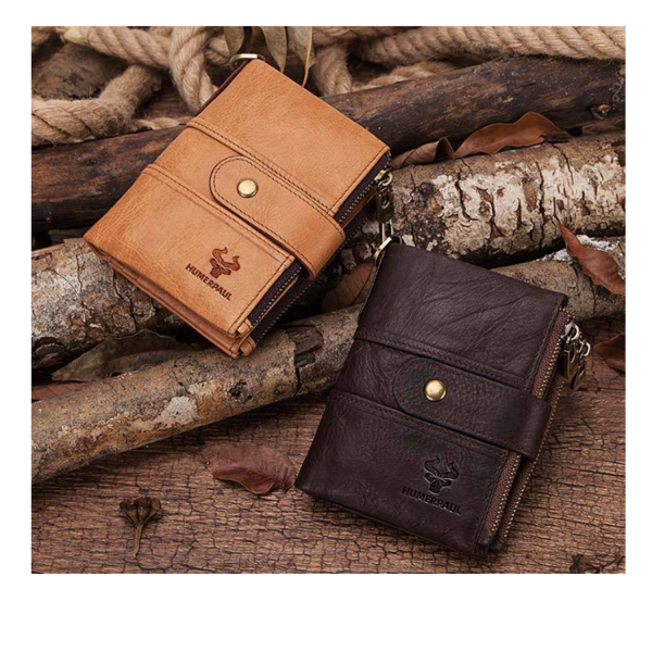 Multifunction Retro Genuine Leather Wallet