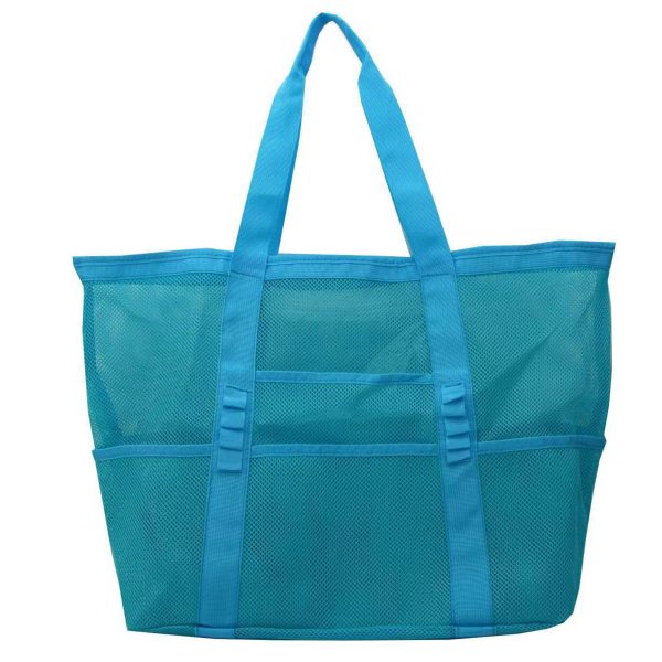Nylon Mesh Portable Beach Tote Bag