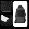 Anti Theft Hard Shell Crossbody Sling Bag with USB Port