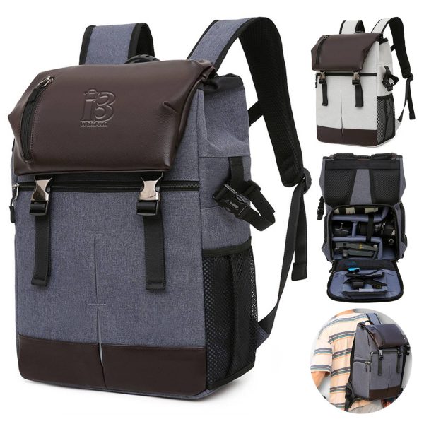 Waterproof Large Capacity Camera Bag for Women Men