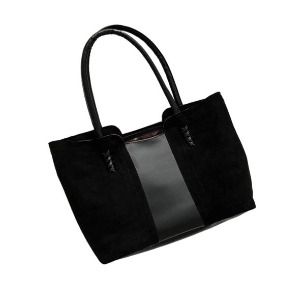 Large Capacity PU Tote Bag for women