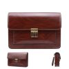 PU message bag for Men with Lock Attache Case